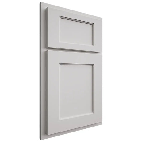 Shiloh Cabinetry Partial Overlay Square Flat Paintable Repose Gray Door
