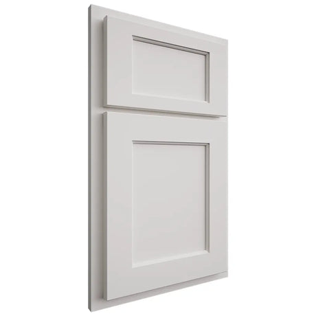 Shiloh Cabinetry Partial Overlay Square Flat Paintable Soft White Door