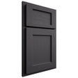 Shiloh Cabinetry Partial Overlay Square Flat Poplar Plain Cut Cadet Door