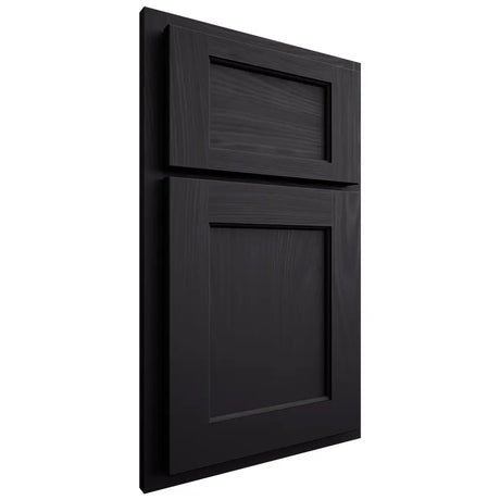 Shiloh Cabinetry Partial Overlay Square Flat Poplar Plain Cut Harbor Door