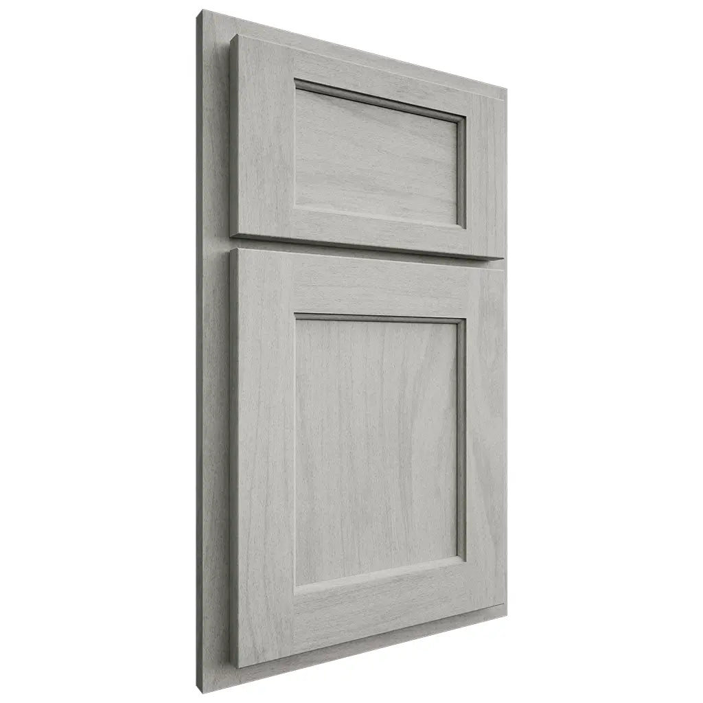 Shiloh Cabinetry Partial Overlay Square Flat Poplar Plain Cut Stratus Door