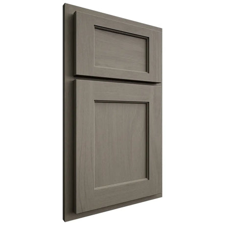Shiloh Cabinetry Partial Overlay Square Flat Poplar Plain Cut Thyme Door