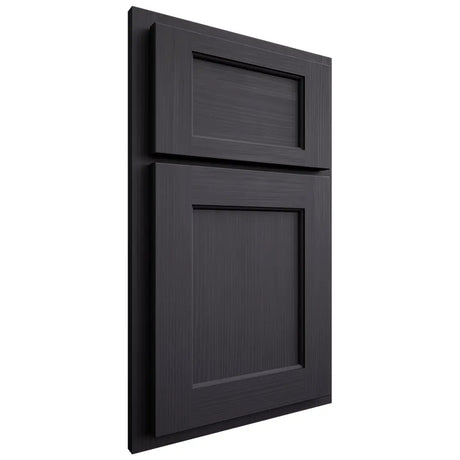 Shiloh Cabinetry Partial Overlay Square Flat White Oak Rift Cut Harbor Door
