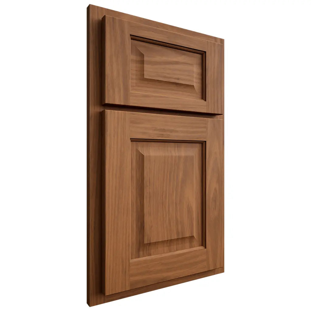 Shiloh Cabinetry Partial Overlay Square Raised Cherry Plain Cut Coffee Door