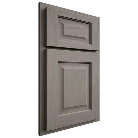 Shiloh Cabinetry Partial Overlay Square Raised Cherry Plain Cut Thyme Door