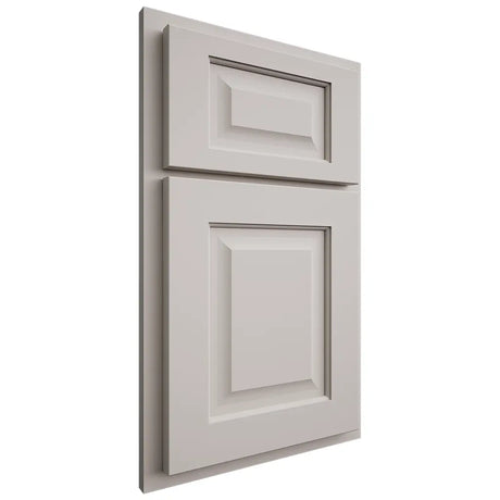 Shiloh Cabinetry Partial Overlay Square Raised Paintable Amazing Gray Door