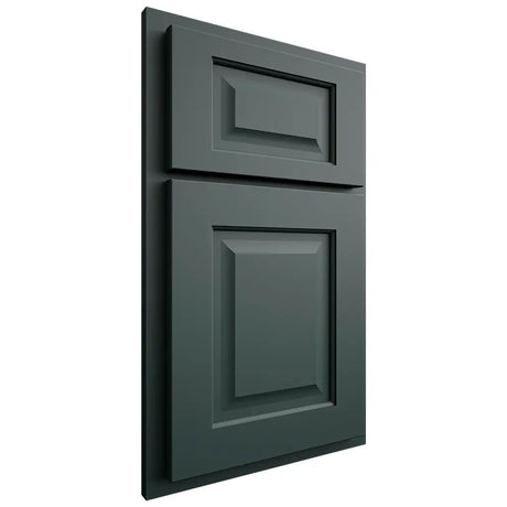 Shiloh Cabinetry Partial Overlay Square Raised Paintable Billiard Green Door
