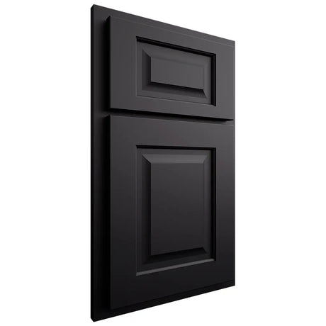 Shiloh Cabinetry Partial Overlay Square Raised Paintable Black Door