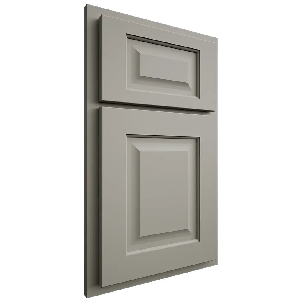 Shiloh Cabinetry Partial Overlay Square Raised Paintable Evergreen Fog Door