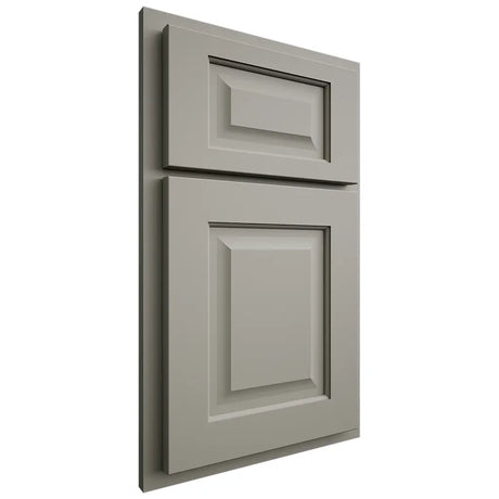 Shiloh Cabinetry Partial Overlay Square Raised Paintable Evergreen Fog Door