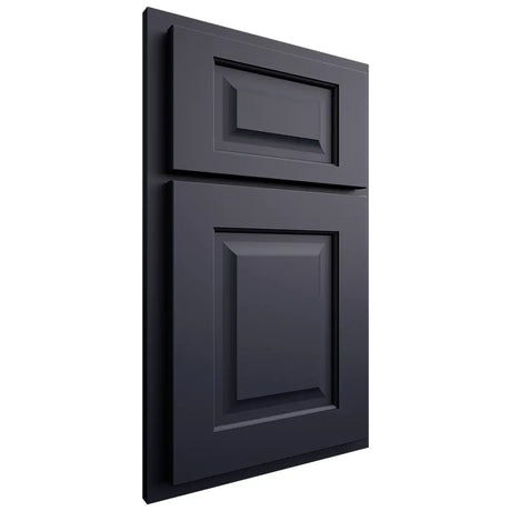 Shiloh Cabinetry Partial Overlay Square Raised Paintable Hale Navy Door