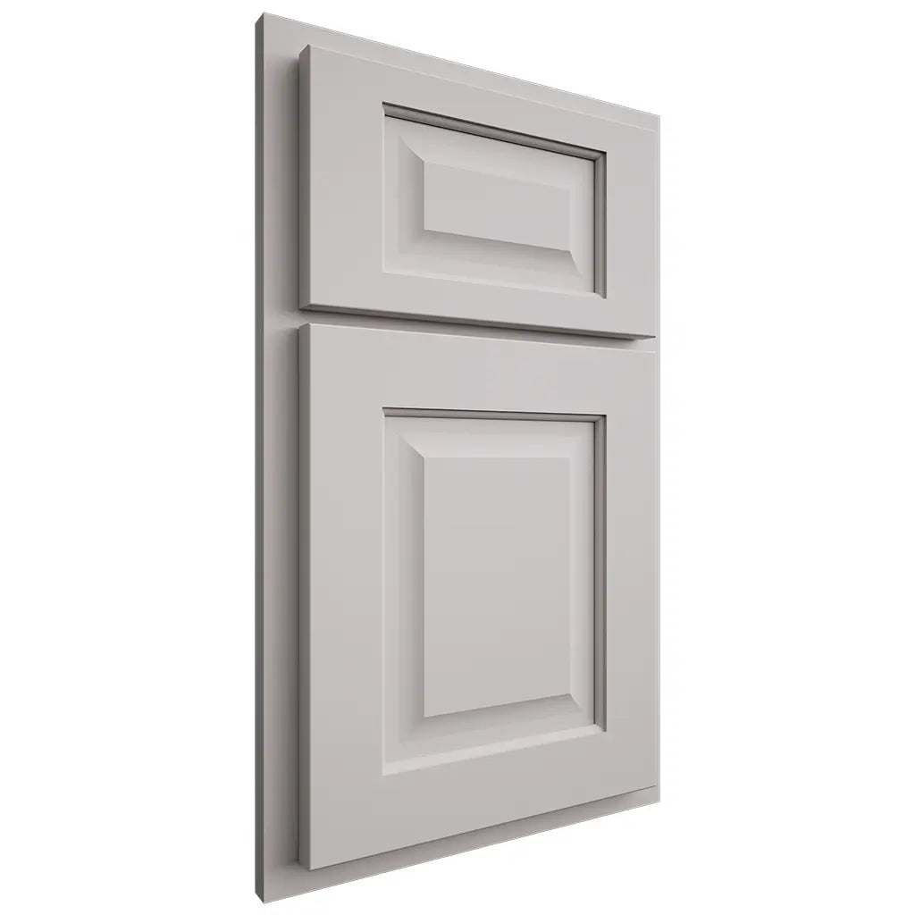 Shiloh Cabinetry Partial Overlay Square Raised Paintable Light French Gray Door