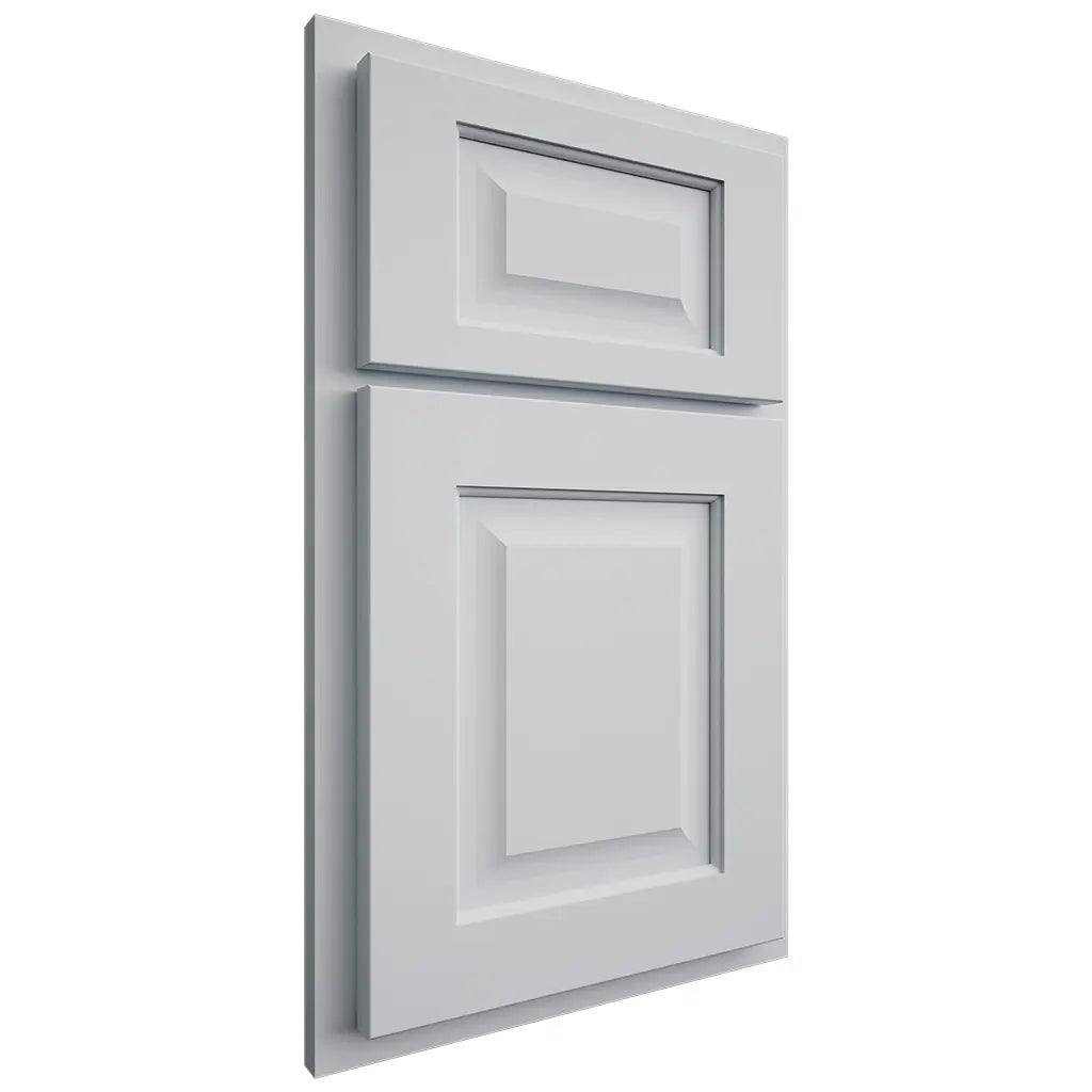 Shiloh Cabinetry Partial Overlay Square Raised Paintable Niebla Azul Door