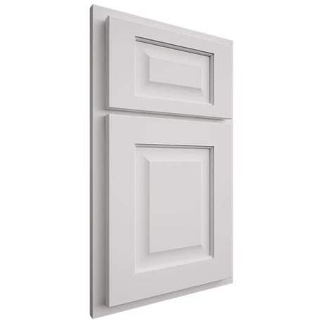 Shiloh Cabinetry Partial Overlay Square Raised Paintable Pure White Door