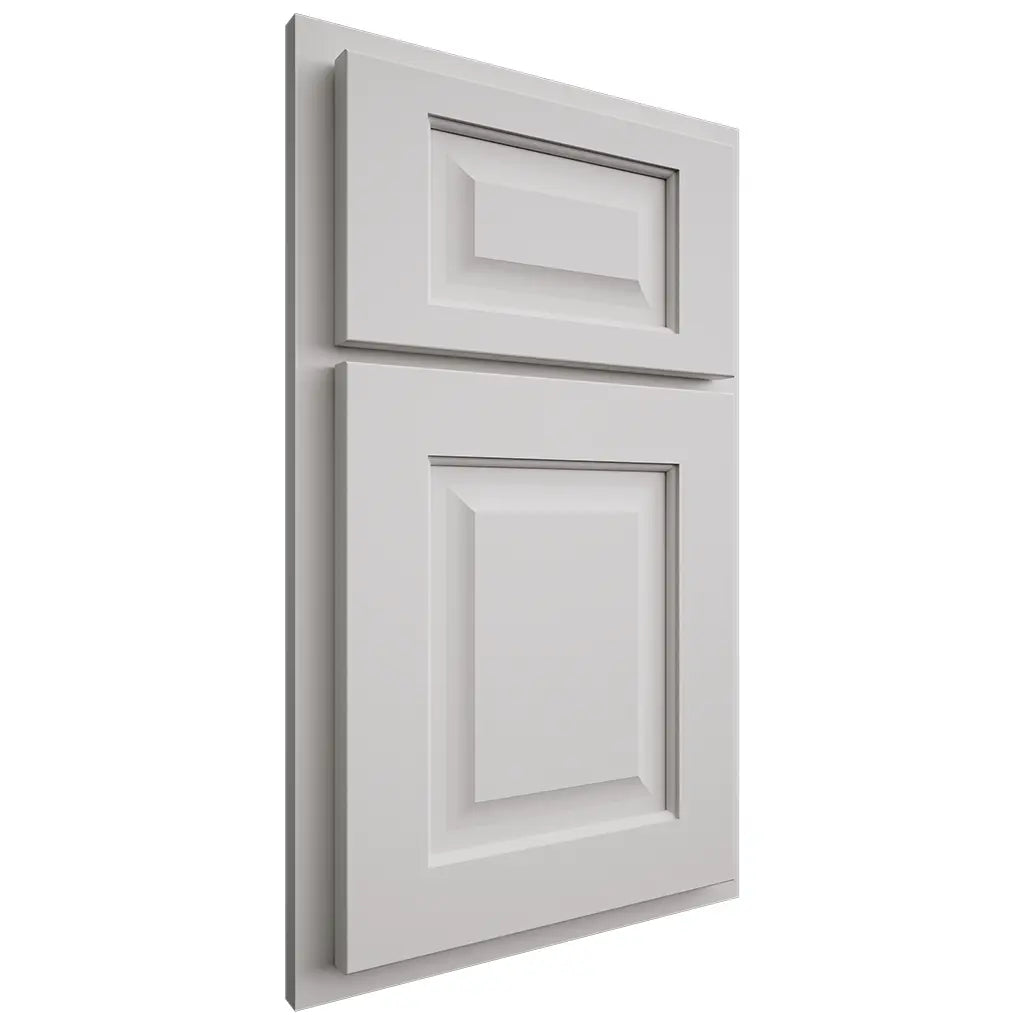 Shiloh Cabinetry Partial Overlay Square Raised Paintable Repose Gray Door
