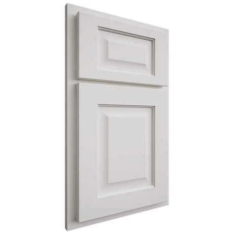 Shiloh Cabinetry Partial Overlay Square Raised Paintable Soft White Door