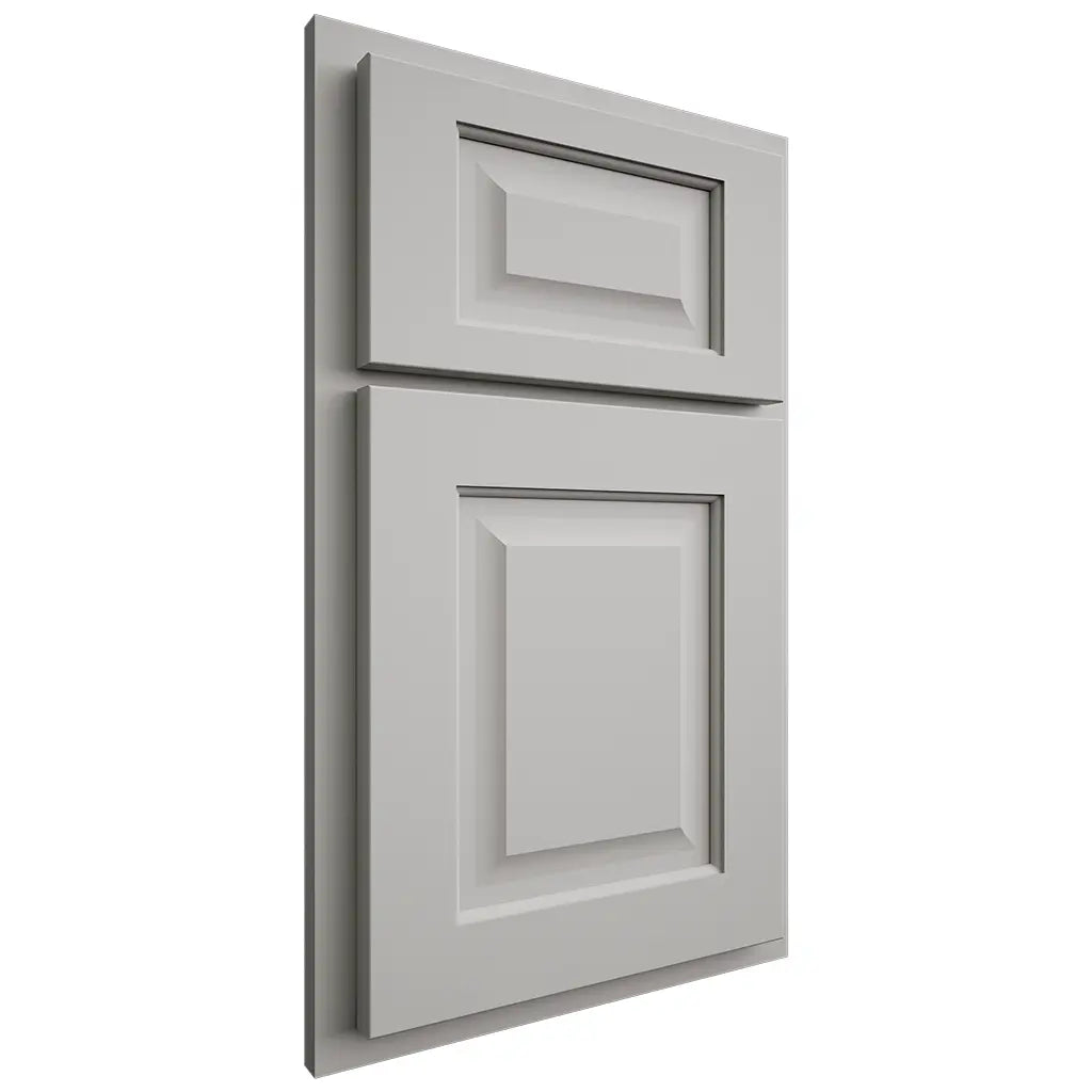 Shiloh Cabinetry Partial Overlay Square Raised Paintable Unusual Gray Door