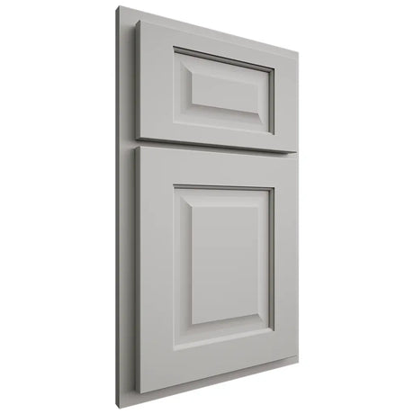 Shiloh Cabinetry Partial Overlay Square Raised Paintable Unusual Gray Door