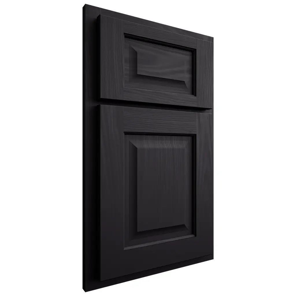 Shiloh Cabinetry Partial Overlay Square Raised Poplar Plain Cut Harbor Door