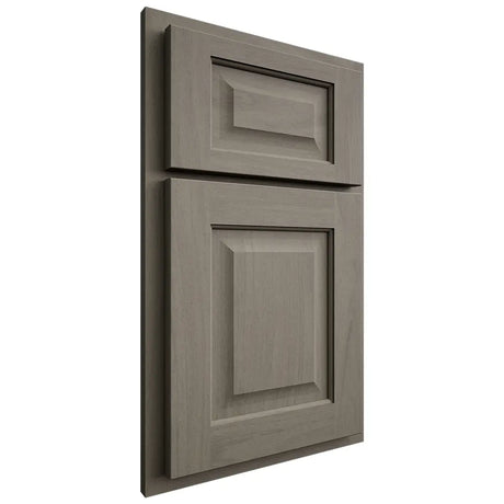 Shiloh Cabinetry Partial Overlay Square Raised Poplar Plain Cut Thyme Door