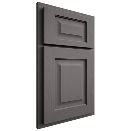Shiloh Cabinetry Partial Overlay Square Raised Walnut Plain Cut Cadet Door