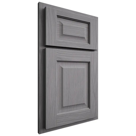 Shiloh Cabinetry Partial Overlay Square Raised White Oak Plain Cut Sterling Door