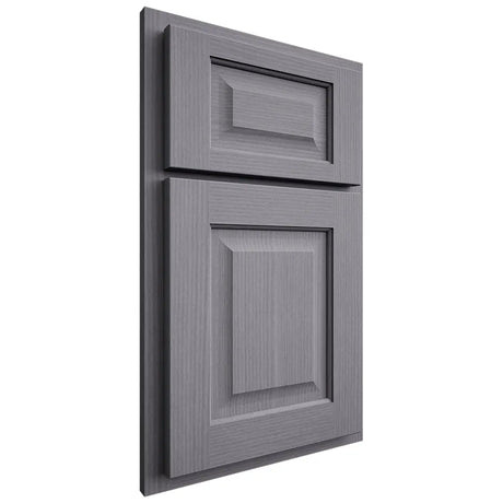 Shiloh Cabinetry Partial Overlay Square Raised White Oak Rift Cut Cadet Door
