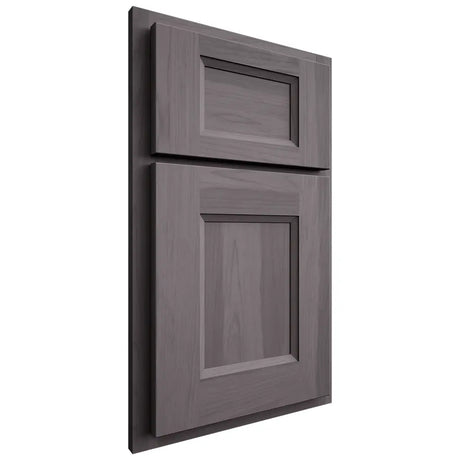 Shiloh Cabinetry Partial Overlay Statesville Hickory Plain Cut Cadet Door