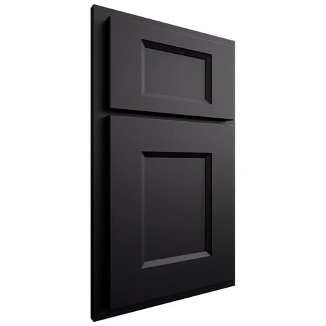 Shiloh Cabinetry Partial Overlay Statesville Paintable Black Door