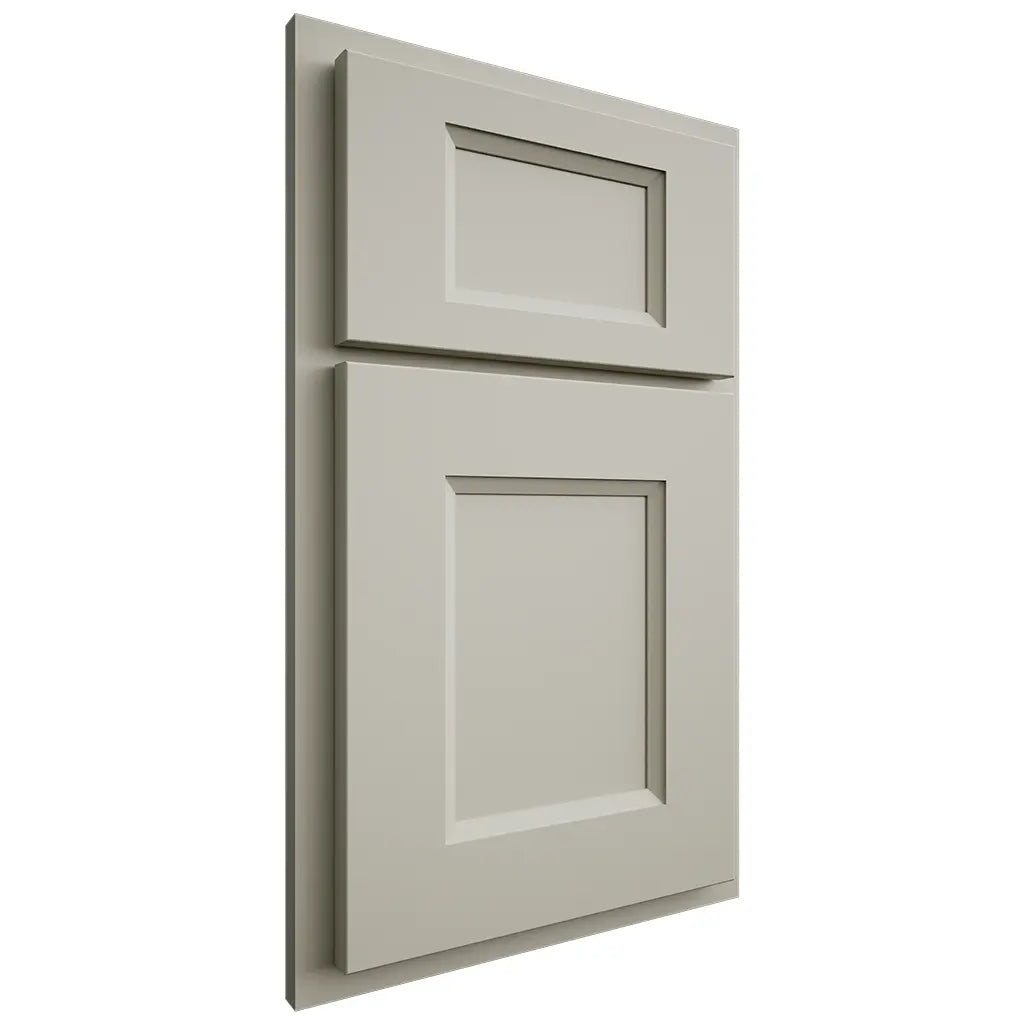 Shiloh Cabinetry Partial Overlay Statesville Paintable Clary Sage Door