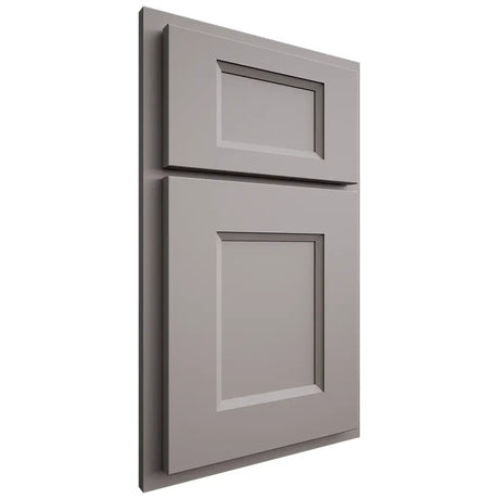 Shiloh Cabinetry Partial Overlay Statesville Paintable Dovetail Gray Door