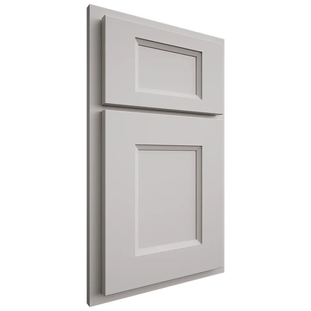 Shiloh Cabinetry Partial Overlay Statesville Paintable Mindful Gray Door