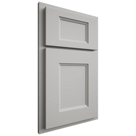 Shiloh Cabinetry Partial Overlay Statesville Paintable Unusual Gray Door