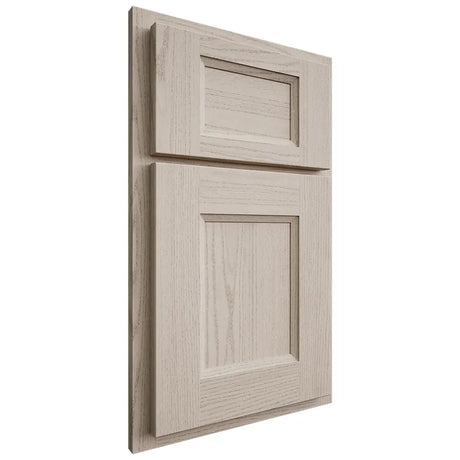 Shiloh Cabinetry Partial Overlay Statesville Walnut Plain Cut Seagull Door