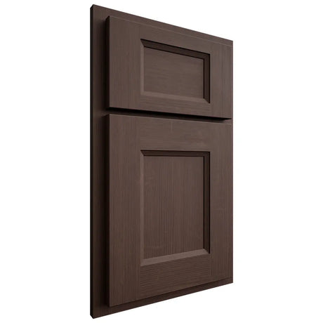 Shiloh Cabinetry Partial Overlay Statesville White Oak Quarter Sawn Dusk Door