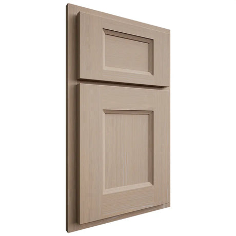 Shiloh Cabinetry Partial Overlay Statesville White Oak Quarter Sawn Straw Door