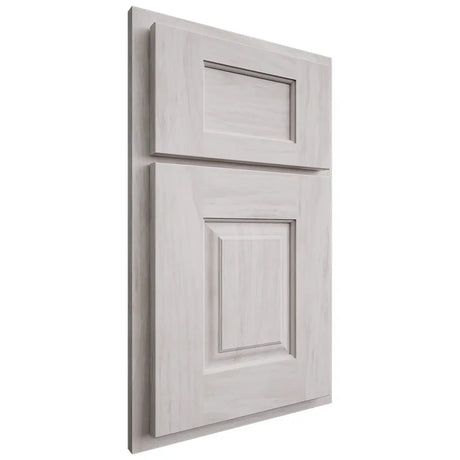 Shiloh Cabinetry Partial Overlay Summit Alder Plain Cut Cotton Door
