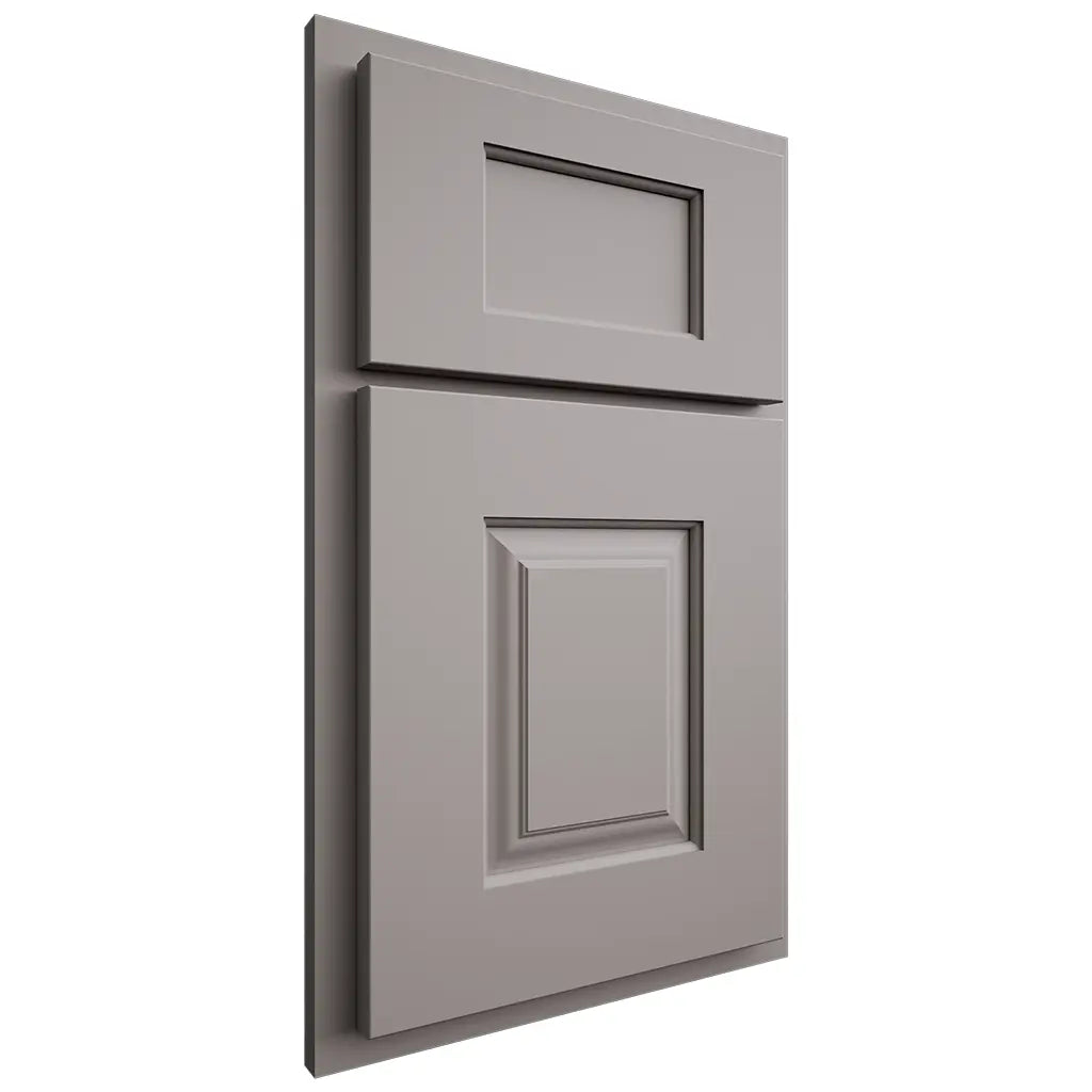 Shiloh Cabinetry Partial Overlay Summit Paintable Dovetail Gray Door