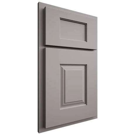 Shiloh Cabinetry Partial Overlay Summit Paintable Dovetail Gray Door