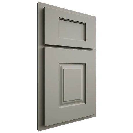 Shiloh Cabinetry Partial Overlay Summit Paintable Evergreen Fog Door