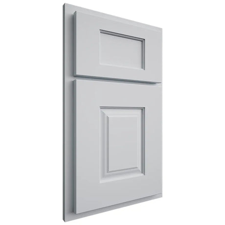 Shiloh Cabinetry Partial Overlay Summit Paintable Niebla Azul Door