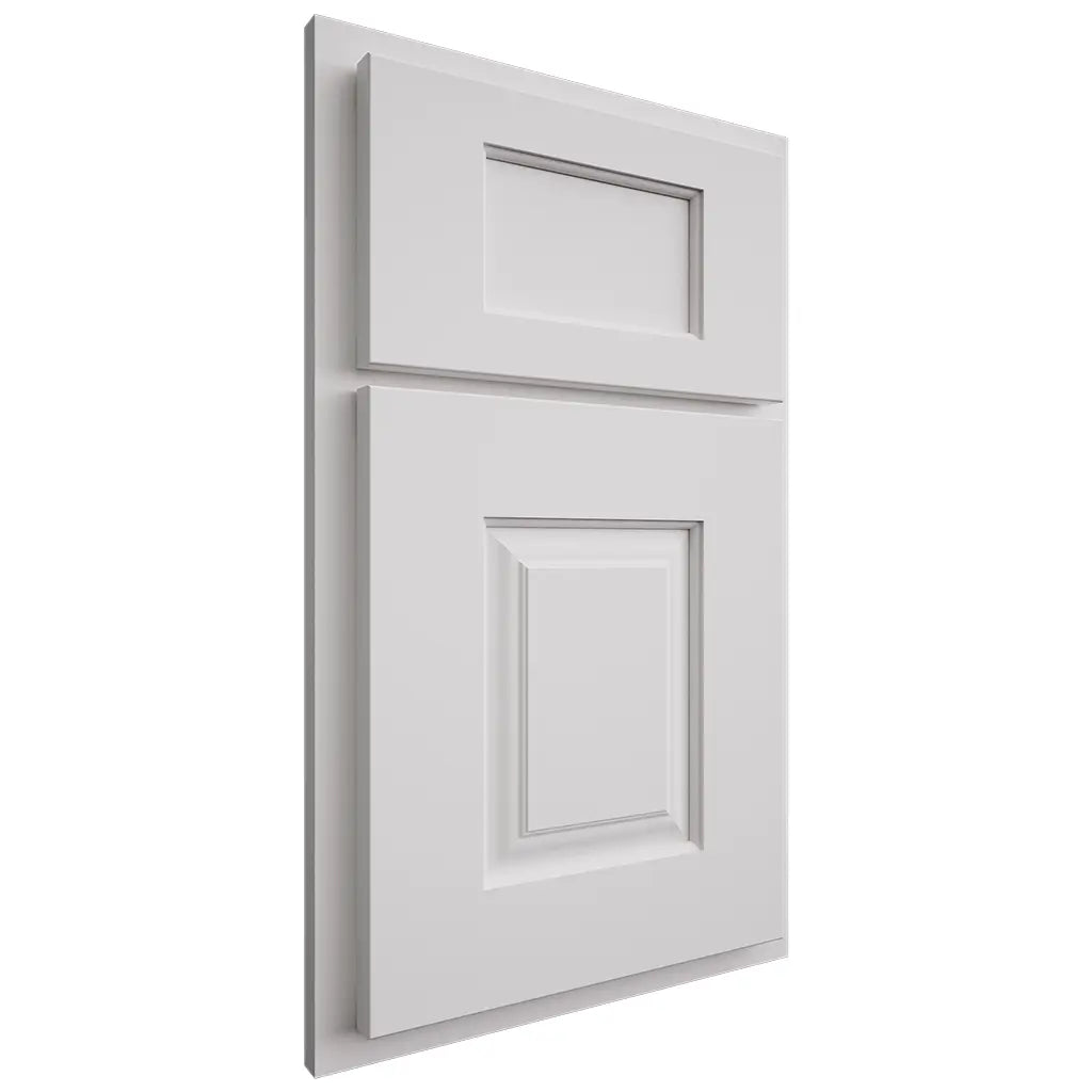 Shiloh Cabinetry Partial Overlay Summit Paintable Polar Door
