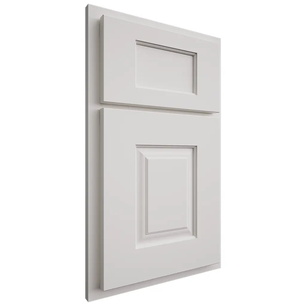Shiloh Cabinetry Partial Overlay Summit Paintable Soft White Door