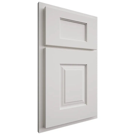 Shiloh Cabinetry Partial Overlay Summit Paintable Soft White Door