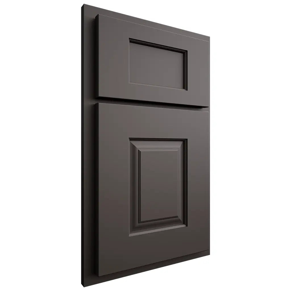 Shiloh Cabinetry Partial Overlay Summit Paintable Urbane Bronze Door
