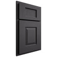 Shiloh Cabinetry Partial Overlay Summit Poplar Plain Cut Cadet Door
