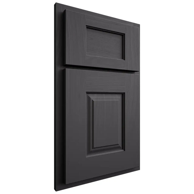 Shiloh Cabinetry Partial Overlay Summit Poplar Plain Cut Cadet Door