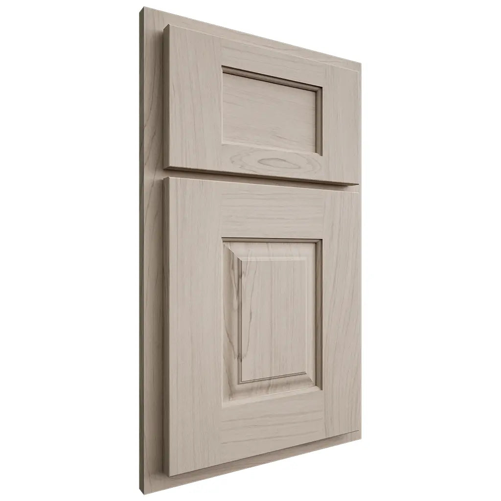 Shiloh Cabinetry Partial Overlay Summit Poplar Plain Cut Seagull Door