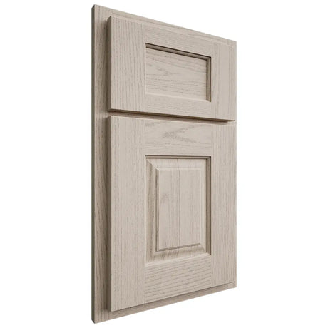Shiloh Cabinetry Partial Overlay Summit Walnut Plain Cut Seagull Door