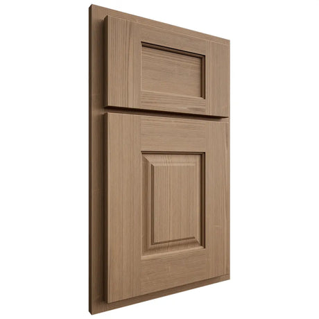 Shiloh Cabinetry Partial Overlay Summit White Oak Quarter Sawn Natural Door